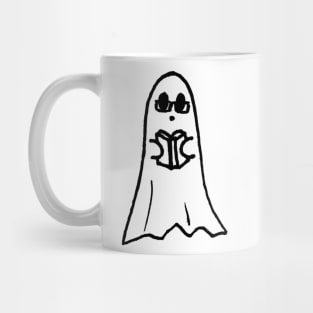 Reading Ghost Mug